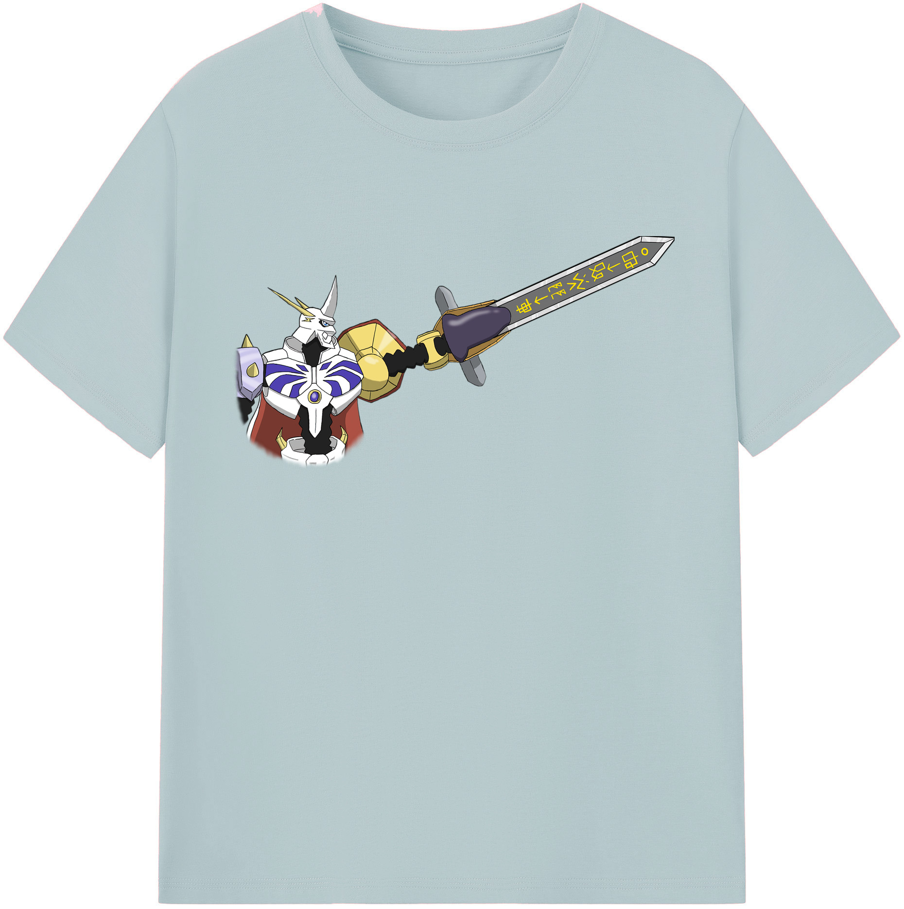 （画像用） Digimon デジタルモンスター/デジモン 綿100％半袖Tシャツ（フロントプリント）